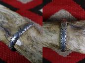 Vintage Navajo "Maisel's"? Stamped Heavy Silver Cuff c.1940～