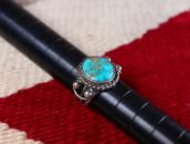 Antique Navajo or Pueblo SplitShank Silver Ring w/TQ c.1940～