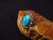 Vintage 【BELL TRADING POST】 Silver Tourist Ring w/TQ c.1950～