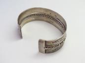 Vtg 【Seligman's】 Navajo 5 Wire Row Wide Cuff Bracelet c.1945