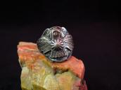 Antique Thunderbird Patched Silver Ring  c.1940