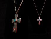【Carl Luthy Shop】 Santo Domingo Vintage Cross Fob Necklace