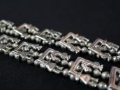 【Ambrose Lincoln】 Navajo Casted "Yei" Naja Necklace  c.1960～