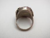 【Dan Simplicio】 Zuni Vintage Heavy Silver Ring w/TQ  c.1940～