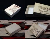【Johnny Mike Begay】 Tracks style Men's Ring w/Box  c.1960～