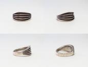【Johnny Mike Begay】 Tracks style Men's Ring w/Box  c.1960～