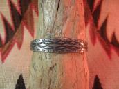 Antique Stamped Ingot Silver Cuff Bracelet  c.1910