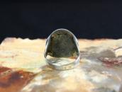 Antique Navajo Valero Star Stamped Concho Face Ring  c.1930～