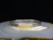 Antique Zuni High Grade Turquoise Row Narrow Cuff  c.1940～