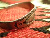 Antique Ingot Silver with Turquoise Cuff  c.1930