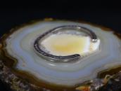 Vintage Navajo Stamped Ingot Silver Narrow Bracelet c.1950