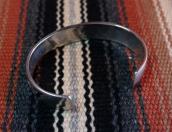 【Bernard Dawahoya】 Hopi Prayer feather Overlay Cuff  c.1975～