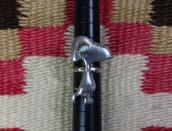 Old Zuni or Navajo 『Snoopy』 Sand Casted Silver Ring  c.1975～