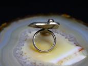 Old Zuni or Navajo 『Snoopy』 Sand Casted Silver Ring  c.1975～