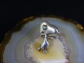 Old Zuni or Navajo 『Snoopy』 Sand Casted Silver Ring  c.1975～