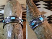 Vtg Attributed to【Austin Wilson】 Repoused Cuff w/TQ c.1945～