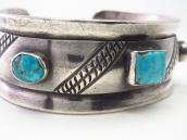 Vtg Attributed to【Austin Wilson】 Repoused Cuff w/TQ c.1945～