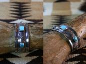 Vtg Attributed to【Austin Wilson】 Repoused Cuff w/TQ c.1945～