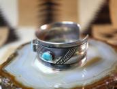 Vtg Attributed to【Austin Wilson】 Repoused Cuff w/TQ c.1945～