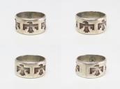 Vintage 【BELL TRADING POST】 Thunderbird Silver Ring  c.1940～