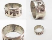 Vintage 【BELL TRADING POST】 Thunderbird Silver Ring  c.1940～
