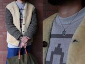 Vintage Zuni Turquoise Inlay Thunderbird Top Necklace c.1960