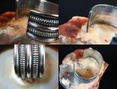 Attributed to【NAVAJO GUILD】Chiseled Silver Wide Cuff c.1940～