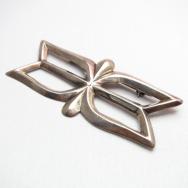 【NAVAJO GUILD】 Vintage Cast Silver Pin Brooch  c.1940～