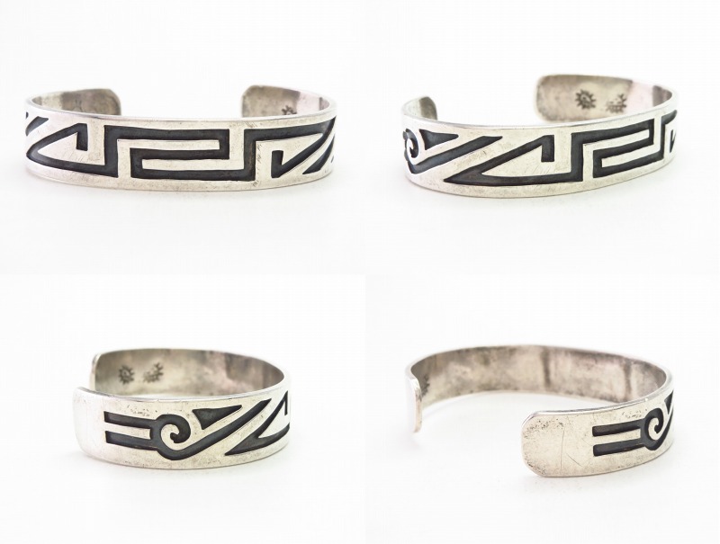 INDIAN JEWELRY LEATHER ARTS&CRAFTS Tah'bah TRADERS / 【Hopi Silver 