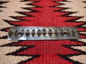 Antique Navajo Repoused Silver Collar Ornament Pin c.1920～ 1
