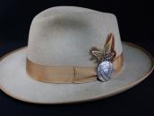 Vtg Navajo Pottery or Basket Bowl Design Overlay Pin c.1945～