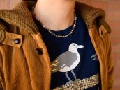 Vintage "Navajo Pearl" Handmade Silver Bead Necklace c.1960～