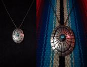 Vintage Silver Pendant  By Mary B Smith  c.1974