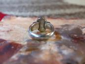 【UITA21/Ganscraft】 Vintage Sliver Ring w/Turquoise  c.1945～