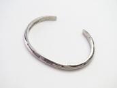 Atq Navajo Arrows Stamped Unique Triangle Wire Cuff  c.1910～
