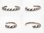 Vintage Navajo Heavy Twisted Triangle Wire Cuff  c.1945～