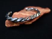 Vintage Navajo Heavy Twisted Triangle Wire Cuff  c.1945～