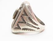 Vintage 【Bell】 Thunderbird Patched Silver Ring w/TQ  c.1945～
