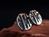 【Frank Patania/Thunderbird Shop】Overlay Earrings  c.1960