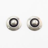 【Frank Patania Sr.】"Navajo Pearl" Clip On Earrings  c.1945～