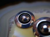 【Frank Patania Sr.】"Navajo Pearl" Clip On Earrings  c.1945～