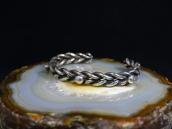 Atq Navajo Double Twisted Wire Cuff w/Silver Drops  c.1940～