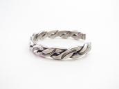 Atq Navajo Stamped Flat Twistedwire Cuff Bracelet  c.1935～