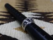 Old Braided & Half-Round Wire 3-Strand Design Ring  c.1970～