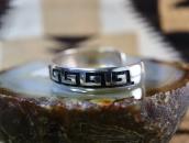 【Bernard Dawahoya】Hopi Flowing Water Overlay Cuff  c.1970～