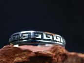 【Bernard Dawahoya】Hopi Flowing Water Overlay Cuff  c.1970～