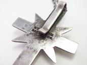 Attributed to【Mark Chee】Navajo Slv CrossTop Necklace c.1960～