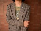 Antique Navajo Deep Stamped Silver Cross Fob Necklace c.1925