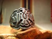 Antique Thunderbird stamped Silver Ring  c.1940