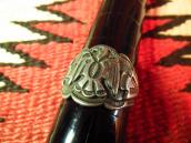 Antique Thunderbird stamped Silver Ring  c.1940